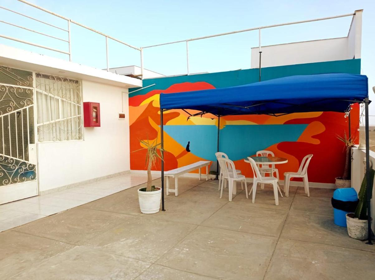 Hostel Killamoon Oasis Paracas Bagian luar foto